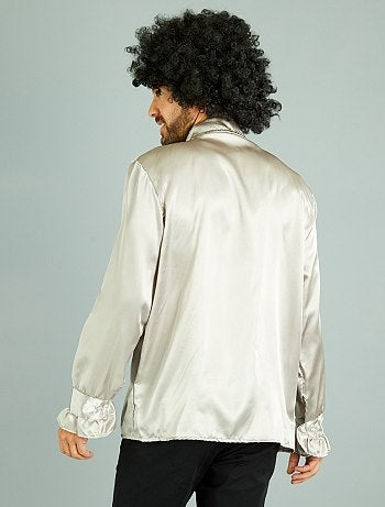 Camisa disco acetinada - Kiabi