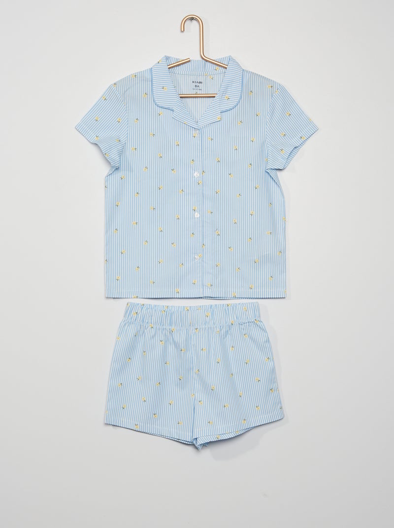 Camisa e calções de dormir fantasia BRANCO - Kiabi
