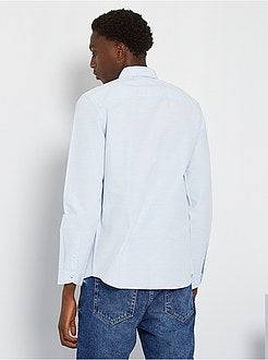 Camisa em algodão tecido - Kiabi