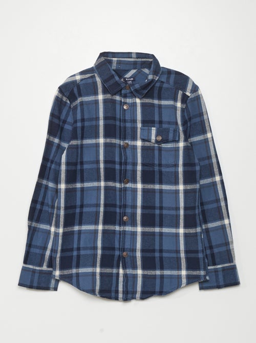 Camisa em flanela - Kiabi