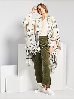 Camisa em gaze de algodão - Kiabi