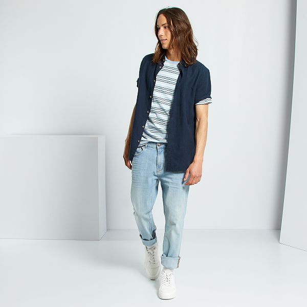 camisas bershka homem