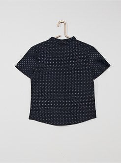 Camisa em linho e algodão - Kiabi