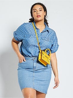 Camisa em liocel - Kiabi