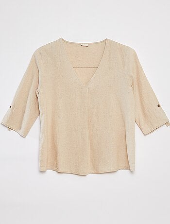 Camisa em mistura de linho 'JDY'