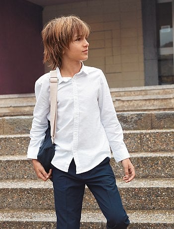 Camisa em oxford - Kiabi