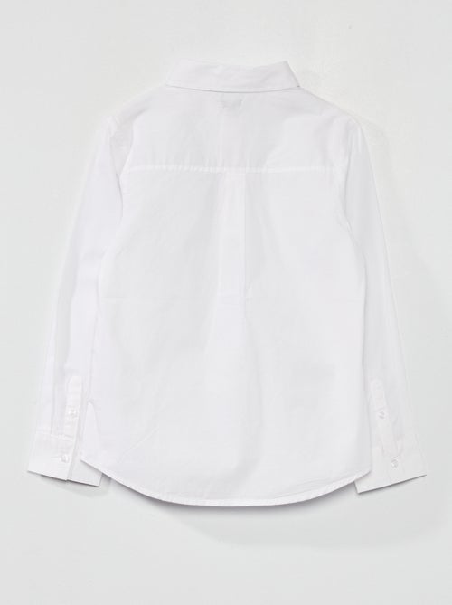 Camisa em popelina - Kiabi