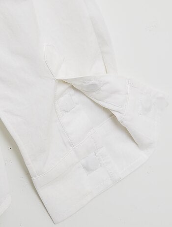 Camisa em popelina de manga comprida - So Easy