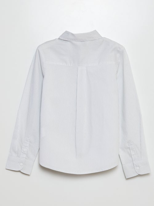 Camisa em popelina estampada - Kiabi