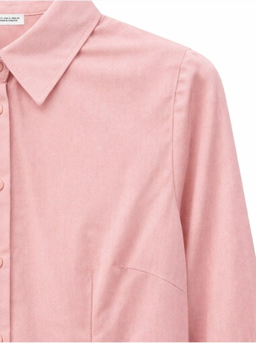 Camisa em popelina mixray - Kiabi