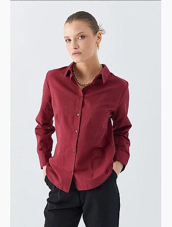 Camisa em popelina mixray
