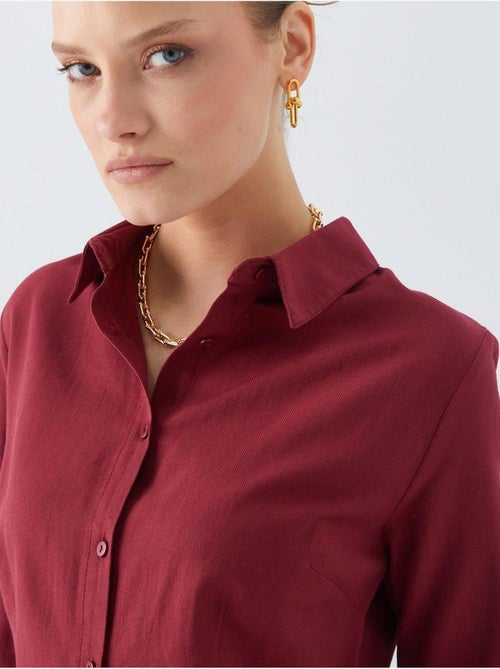 Camisa em popelina mixray - Kiabi Camisa em popelina mixray - Kiabi