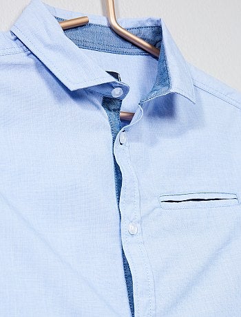 Camisa em puro algodão - Kiabi