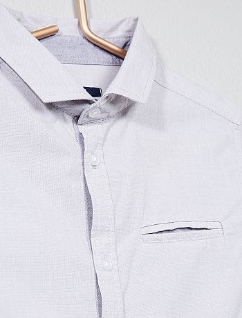 Camisa em puro algodão - Kiabi