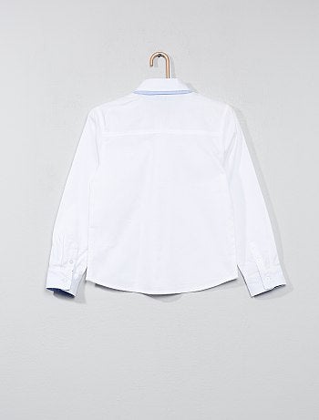 Camisa em puro algodão texturado - Kiabi