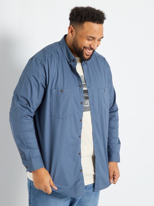 Camisa em sarja - Kiabi