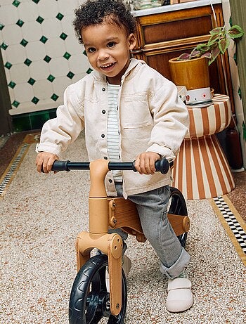 Camisa em sarja com capuz