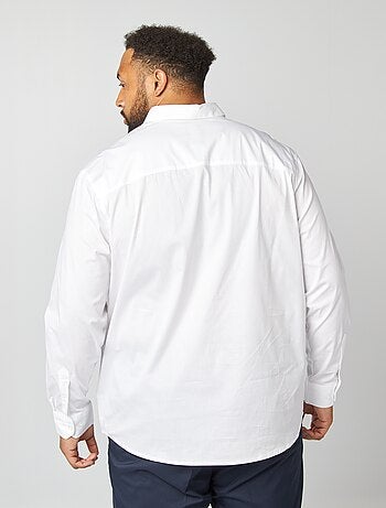 Camisa em sarja elástica