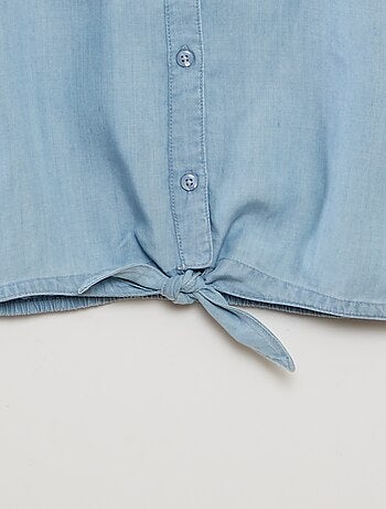 Camisa em tencel