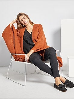 Camisa em voile bordada - Kiabi