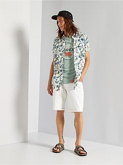 Camisa estampada - Kiabi