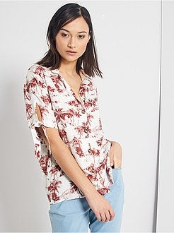 Camisa estampada - Kiabi