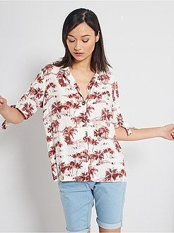 Camisa estampada - Kiabi