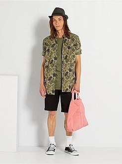 Camisa estampada - Kiabi