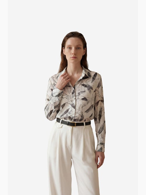 Camisa estampada com botões my fashion - Kiabi Camisa estampada com botões my fashion - Kiabi