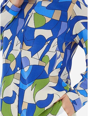 Camisa estampada de manga comprida bdart
