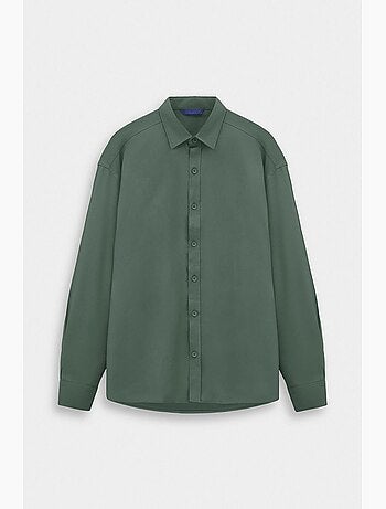 Camisa estruturada de manga comprida giesto
