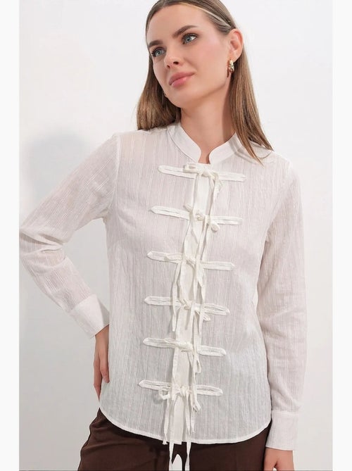 Camisa feminina bdart - Kiabi Camisa feminina bdart - Kiabi