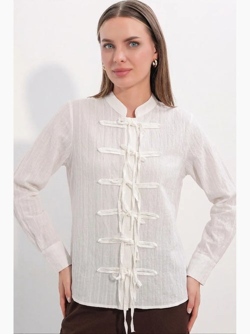 Camisa feminina bdart - Kiabi Camisa feminina bdart - Kiabi