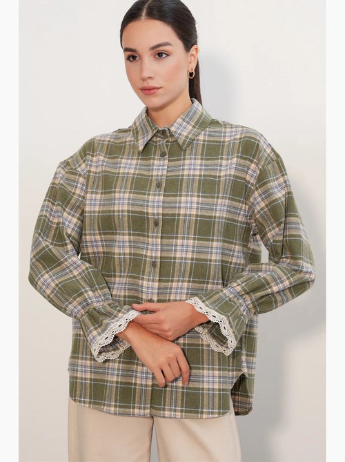 Camisa feminina bdart - Kiabi