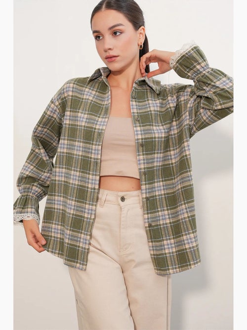 Camisa feminina bdart - Kiabi