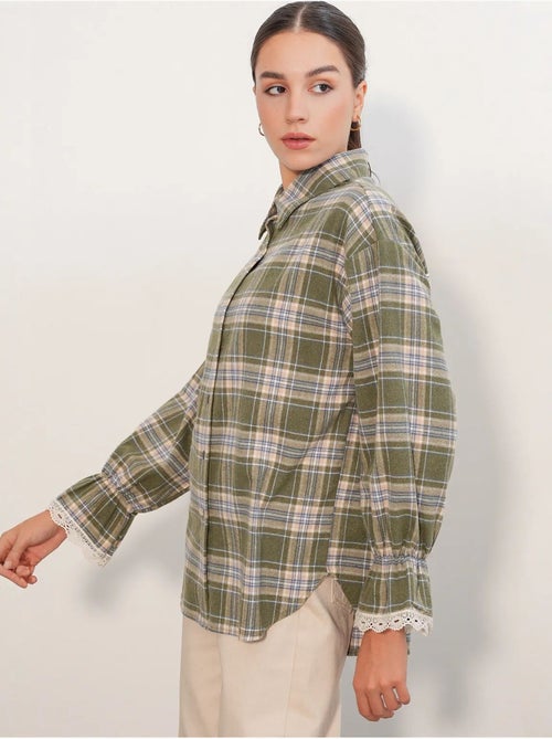Camisa feminina bdart - Kiabi