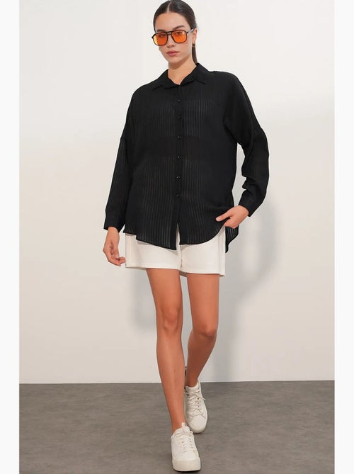 Camisa feminina bdart - Kiabi Camisa feminina bdart - Kiabi