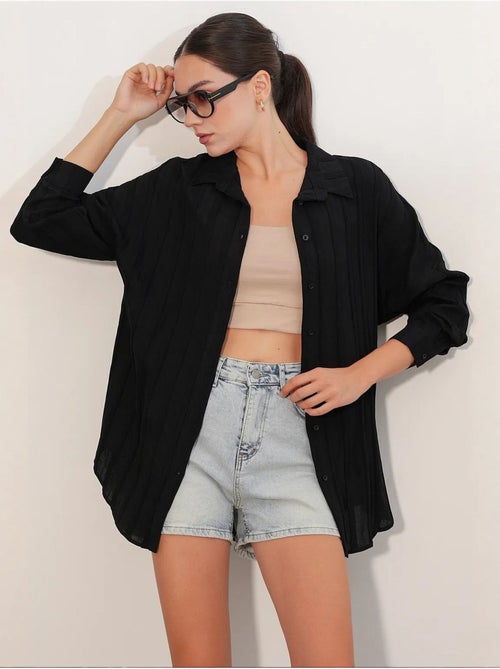 Camisa feminina bdart - Kiabi Camisa feminina bdart - Kiabi