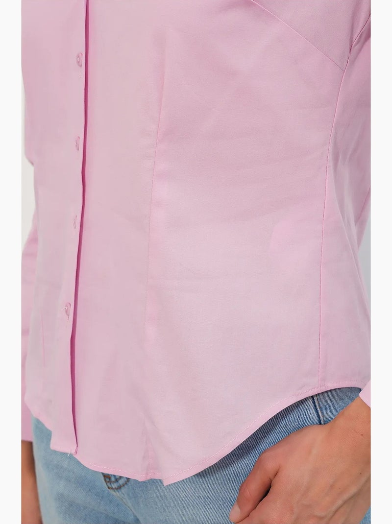 Camisa feminina bdart Rosa-claro - Kiabi
