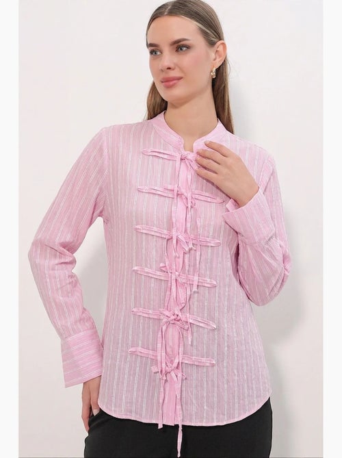 Camisa feminina bdart - Kiabi Camisa feminina bdart - Kiabi