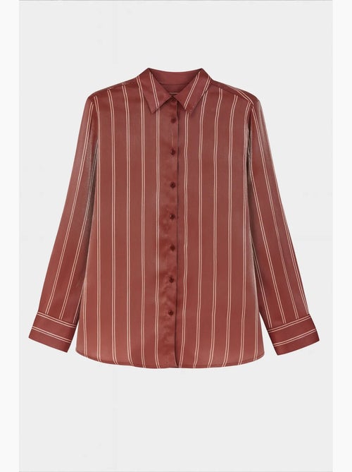 Camisa feminina de poliéster mixray - Kiabi Camisa feminina de poliéster mixray - Kiabi