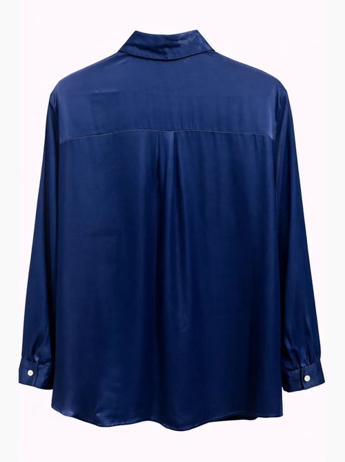 Camisa feminina de viscose e poliéster mixray - Kiabi Camisa feminina de viscose e poliéster mixray - Kiabi