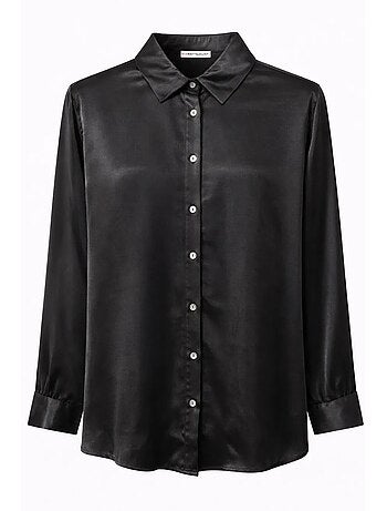 Camisa feminina de viscose e poliéster mixray