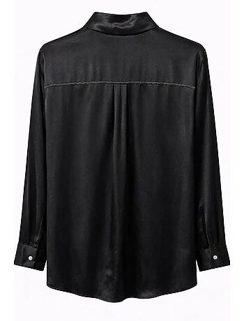 Camisa feminina de viscose e poliéster mixray