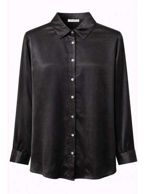 Camisa feminina de viscose e poliéster mixray - Kiabi Camisa feminina de viscose e poliéster mixray - Kiabi