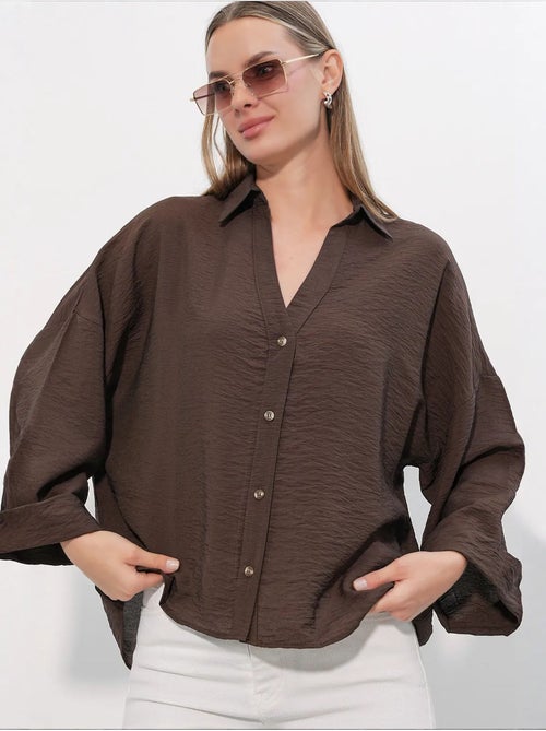 Camisa feminina de viscose-nylon bdart - Kiabi
