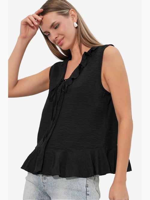 Camisa feminina de viscose-nylon bdart - Kiabi Camisa feminina de viscose-nylon bdart - Kiabi