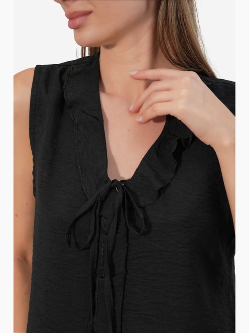Camisa feminina de viscose-nylon bdart - Kiabi Camisa feminina de viscose-nylon bdart - Kiabi