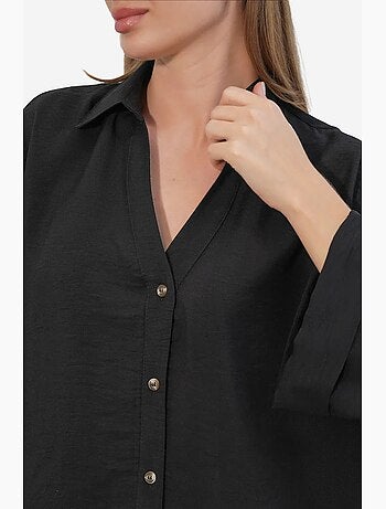 Camisa feminina de viscose-nylon bdart