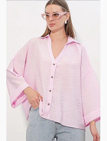 Camisa feminina de viscose-nylon bdart